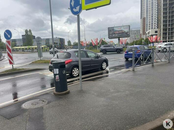 Сам себе гаишник: калининградский пешеход нашёл в городе место, где автомобилисты нарушают правила каждую минуту - Новости Калининграда | Фото читателя
