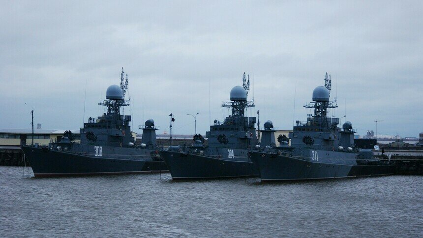 Корабли Балтийского флота поставили мины на морских полигонах - Новости Калининграда | Фото: пресс-служба Балтфлота