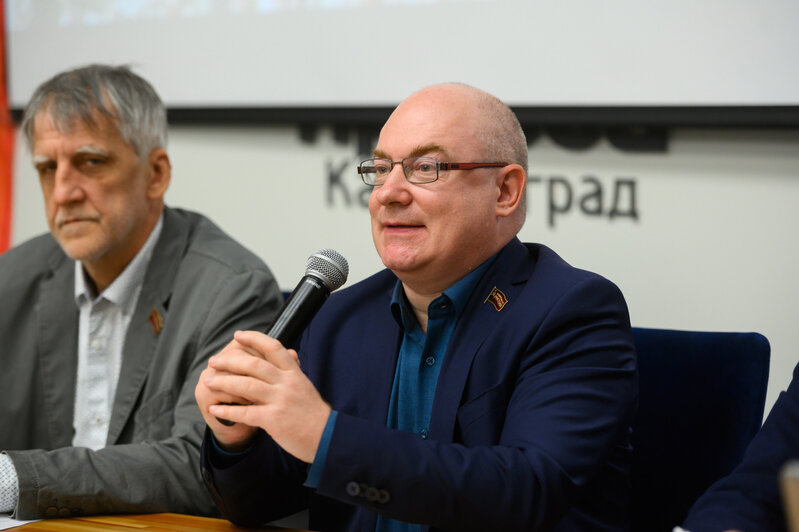 В Калининграде «Коммунисты России» рассказали о задачах партии  | Фото: Александр Мелехов