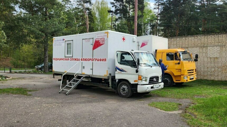 С начала апреля около 4 тысяч жителей Калининградской области прошли обследование в автопоезде здоровья - Новости Калининграда | Фото: калининградский минздрав