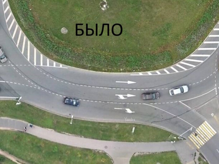 В Калининграде на перекрёстке Гайдара и Горького для автомобилистов изменили схему движения (фото) - Новости Калининграда