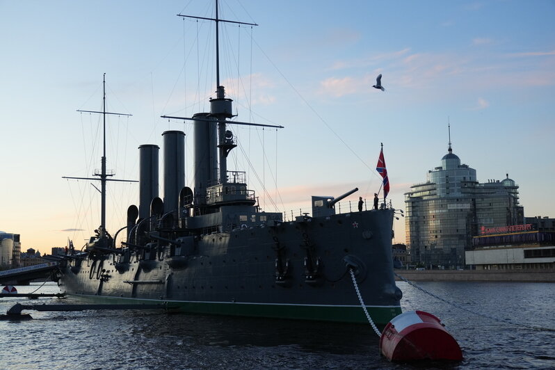 Легендарный крейсер «Аврора» отметил 125-летие со дня спуска на воду (фото) - Новости Калининграда | Фото: пресс-служба Балтфлота