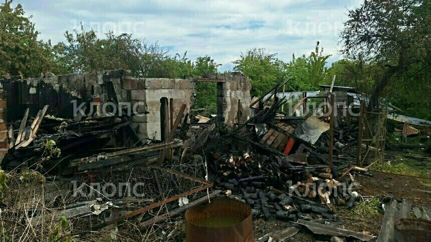 Всё, что осталось от дома  | Фото: предоставила Светлана 