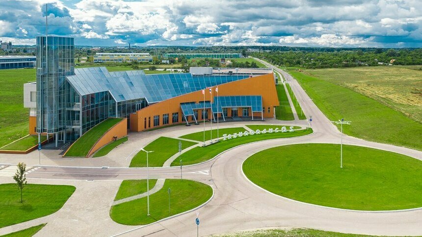 Площадь «Технопарка GS» в Гусеве, где будет установлен памятник | Фото: пресс-служба правительства области