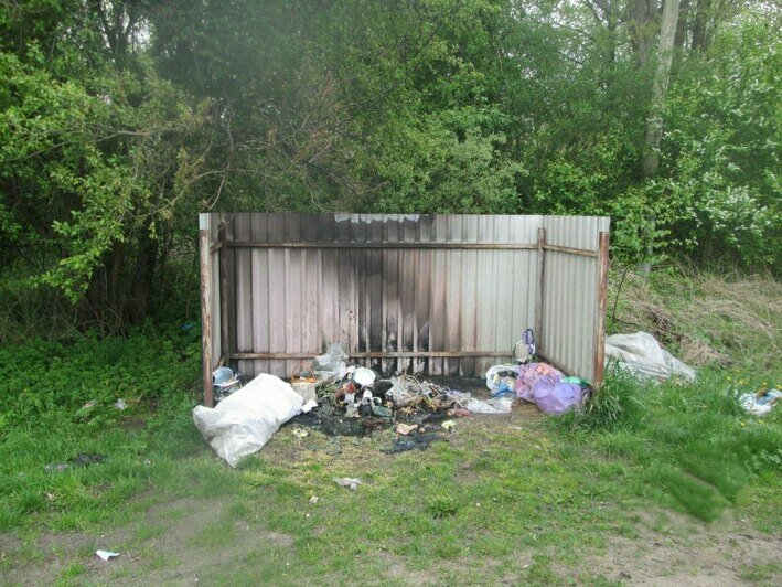 В Гвардейском районе отмечается вал поджогов мусорных контейнеров   - Новости Калининграда | Фото: администрация Гвардейского МО