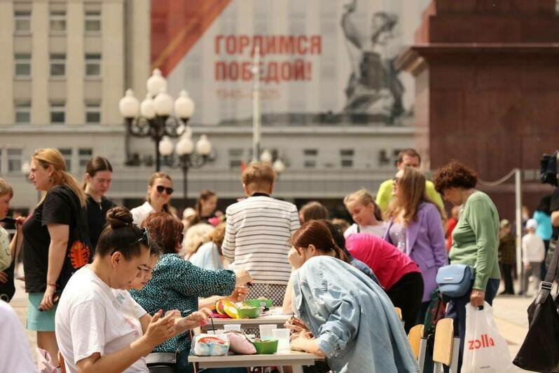 В Калининграде прошла благотворительная акция «День Белого Цветка» - Новости Калининграда | Фото: Елена Дятлова