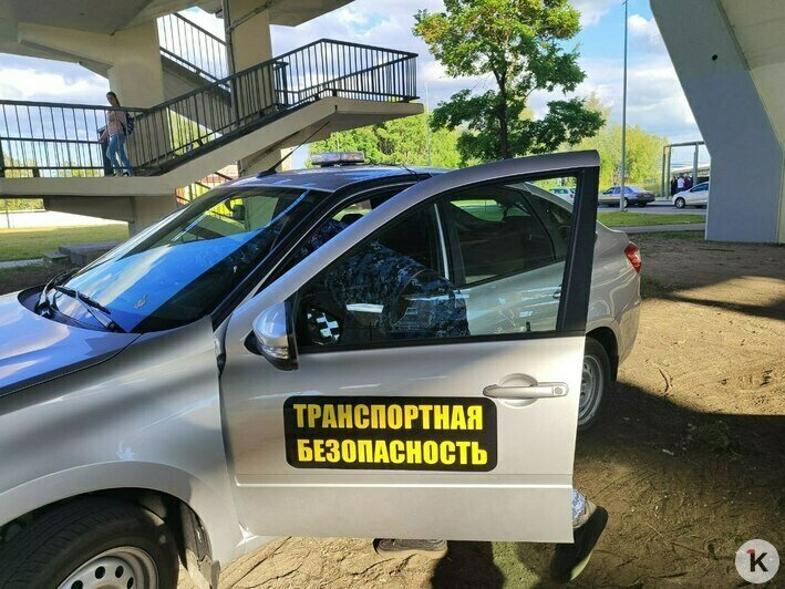 Ловушка для поклонников тарзанки: под Второй эстакадой в Калининграде устанавливают забор и пункт охраны (фото)  - Новости Калининграда | Фото: «Клопс»