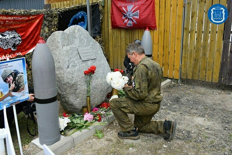 В Голубево открыли памятный знак в честь участников СВО - Новости Калининграда | Фото: правительство Калининградской области