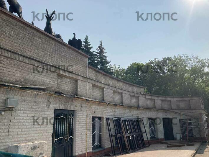 Облик истинный, но не надолго: исторический вид здания бывшего кафе «Солянка» у Калининградского зоопарка показался на время ремонта (фото)  - Новости Калининграда | Фото: «Клопс»‎