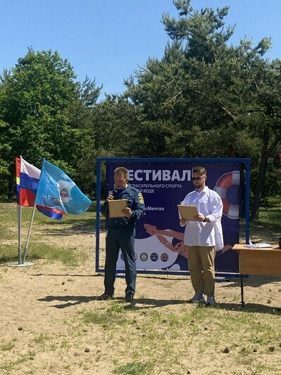 В Калининграде прошёл фестиваль водно-спасательного спорта на открытой воде (фото; видео) - Новости Калининграда | Фото: очевидец 