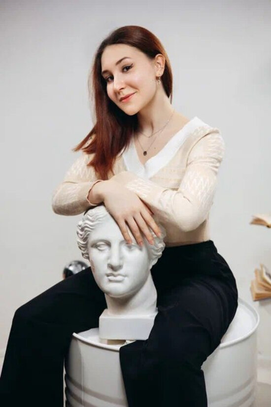Ученица лицея № 49 Калининграда Арина Подистова | Фото: тг-канал министерства образования Калининградской области