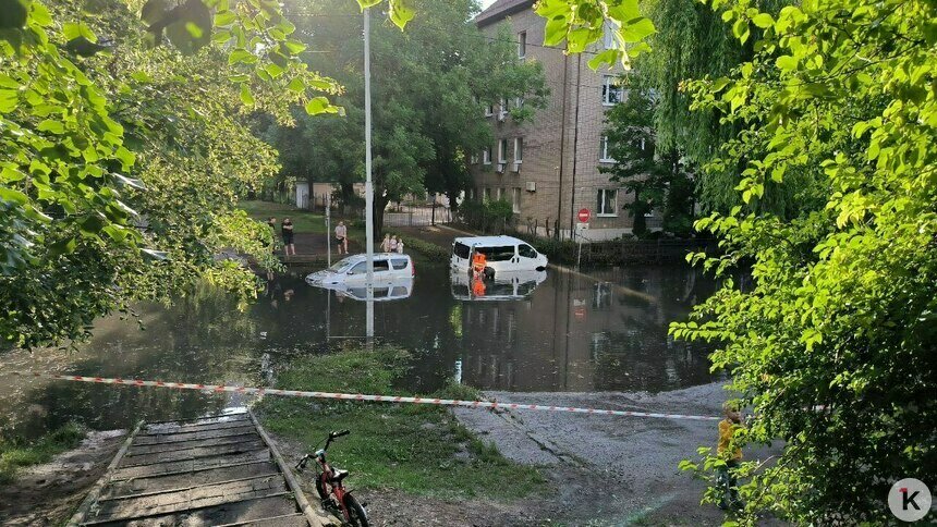 Власти Калининграда рассказали, когда устранят подтопление Тихорецкой, Генерала Павлова и других улиц   - Новости Калининграда | Фото: архив «Клопс»