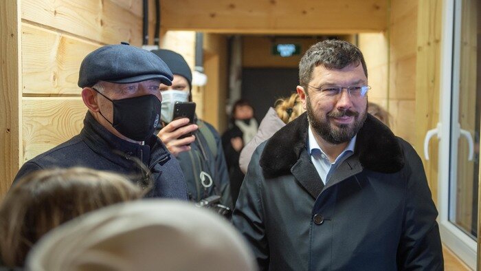 Как глава города Евгений Любивый не раз попадал в поле зрения журналистов  | Фото: Александр Мелехов