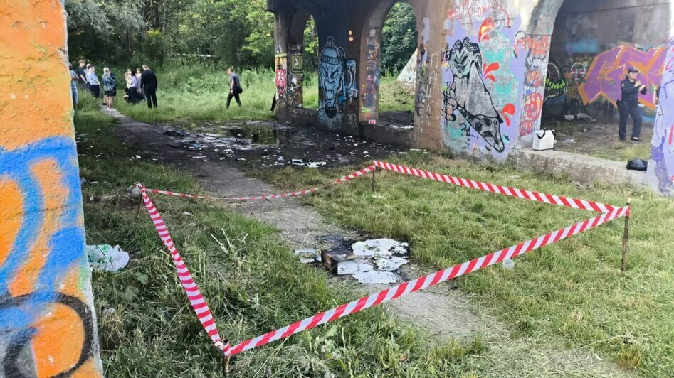 «Дети прыгали через забор»: репортаж с калининградской заброшки, где подростки пострадали от взрыва баллона (фото)   - Новости Калининграда | Фото: СУ СК по Калининградской области