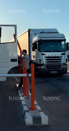 «Едут без очереди кому не лень»: калининградские дальнобойщики жалуются на отсутствие порядка на границе с Литвой (фото) - Новости Калининграда | Фото: очевидцы
