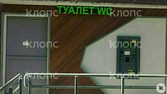 В двух парках Калининграда невозможно попасть в общественные туалеты (фото, видео)   - Новости Калининграда | Фото: «Клопс»