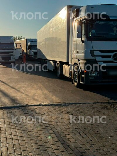 «Едут без очереди кому не лень»: калининградские дальнобойщики жалуются на отсутствие порядка на границе с Литвой (фото) - Новости Калининграда | Фото: очевидцы