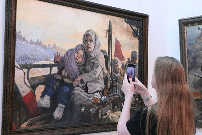 В Калининградском историко-художественном музее открылась выставка картин о Великой Отечественной войне   - Новости Калининграда | Фото: КОИХМ