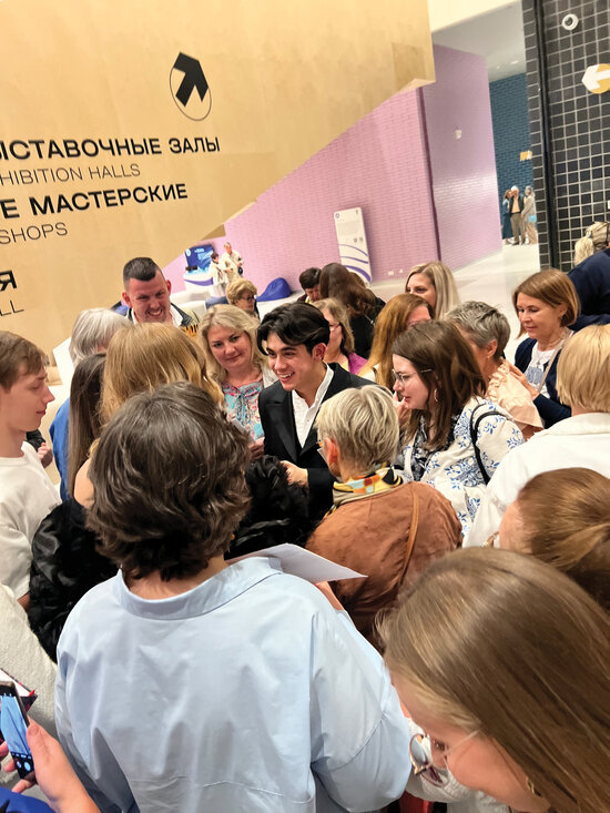 После концерта у многих было желание получить автограф музыканта | Фото автора
