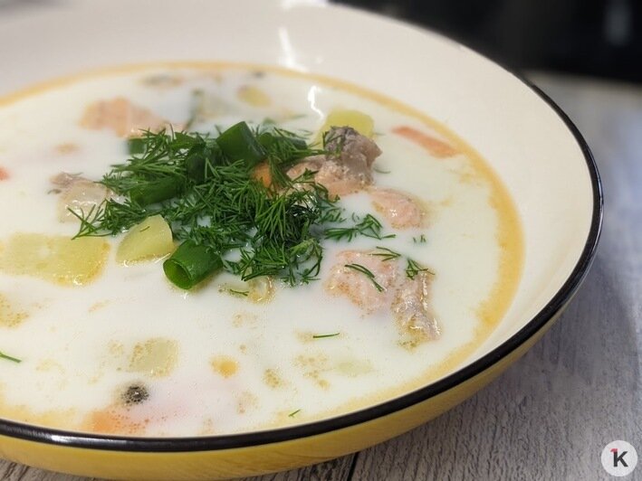 Показываем рыбов — вкусное: готовим сливочный суп, камбалу в соли и бутерброды с селёдкой вместе с «Клопс» (пошаговые фото) - Новости Калининграда | Фото: «Клопс»