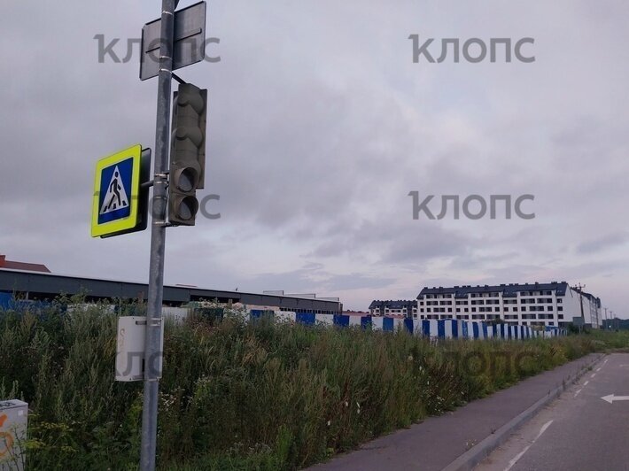 В Холмогоровке установили второй светофор рядом с первым - Новости Калининграда | Фото Михаила Лаврукайтиса
