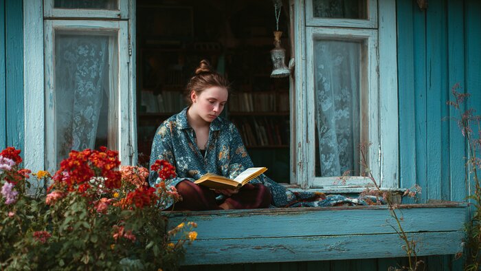 С привкусом бабушкиного варенья: семь уютных книг для тех, кому нравится дачный отдых - Новости Калининграда | Иллюстрация: Midjourney