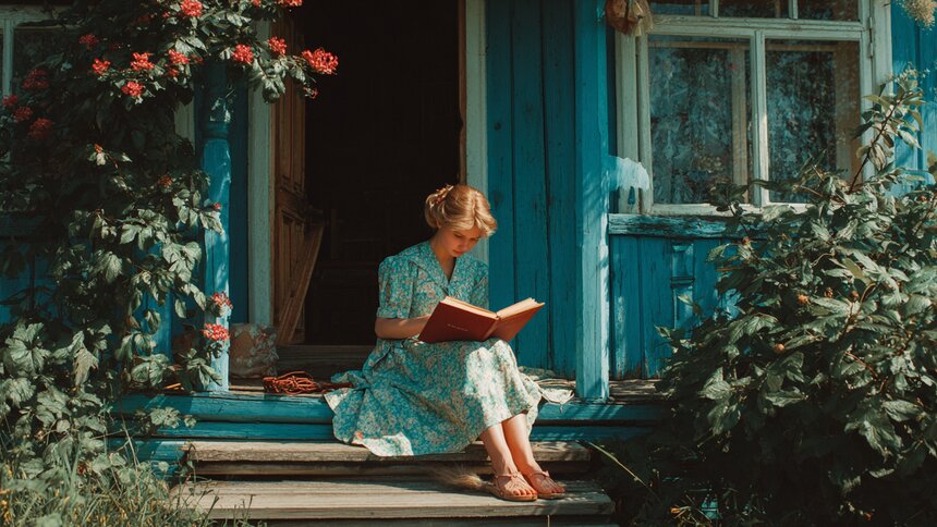 С привкусом бабушкиного варенья: семь уютных книг для тех, кому нравится дачный отдых - Новости Калининграда | Иллюстрация: Midjourney