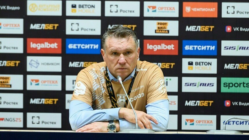 Главный тренер &quot;Балтики&quot; Андрей Талалаев | Фото: Александр Мелехов