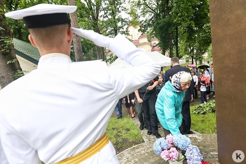 В Калининграде открыли памятник великому русскому флотоводцу Фёдору Ушакову (фоторепортаж) - Новости Калининграда | Фото: Александр Подгорчук / «Клопс»