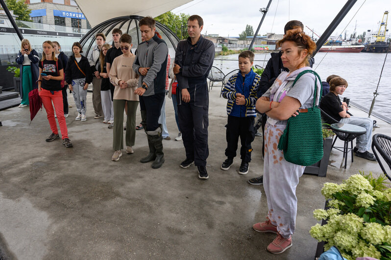 Калининградцы совершили экопоход по воде до Советска | Фото: Александр Мелехов
