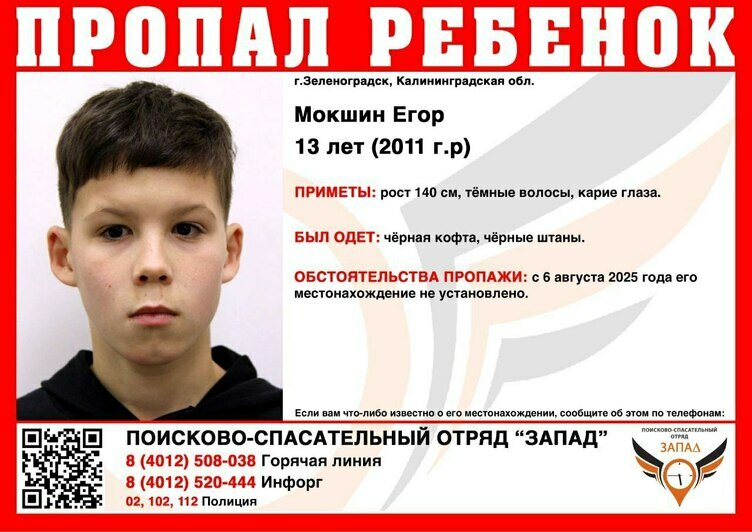 Не могут найти с 6 августа: в Зеленоградске пропали четыре подростка  - Новости Калининграда