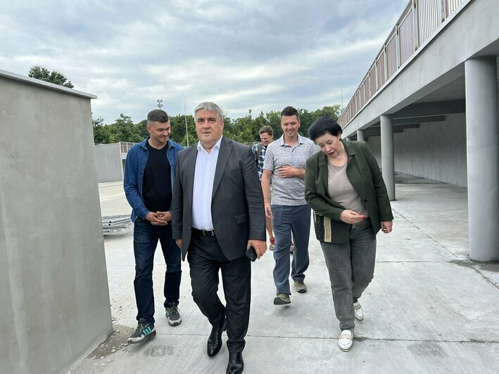 Скейт-парк на Верхнем озере откроют ближе к концу августа | Фото: Арина Ефимова 
