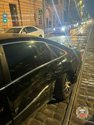 В Калининграде у музыкального колледжа водители сбились с ноты правил, два человека загремели в больницу (фото) - Новости Калининграда | Фото: Госавтоинспекция Калининградской области