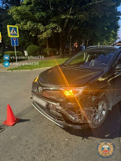 В Калининграде у музыкального колледжа водители сбились с ноты правил, два человека загремели в больницу (фото) - Новости Калининграда | Фото: Госавтоинспекция Калининградской области