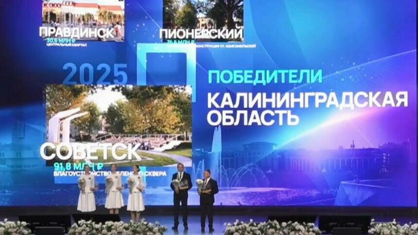 Сквер за 92 миллиона: самый крупный грант на создание комфортной среды по итогам Всероссийского конкурса получил Советск   - Новости Калининграда | Скриншот видео: официальный сайт Всероссийского конкурса проектов создания комфортной городской среды