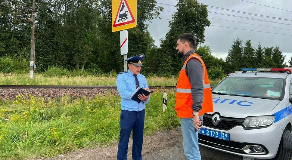Транспортная прокуратура организовала проверку после ДТП с «Ласточкой» под Калининградом - Новости Калининграда | Фото: пресс-служба Северо-Западной транспортной прокуратуры