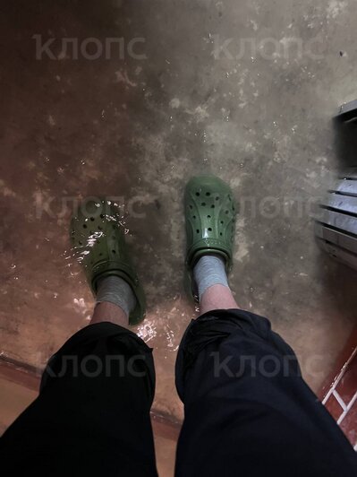 Затопленный подвал одного из домов в Зеленоградске | Фото: очевидец 