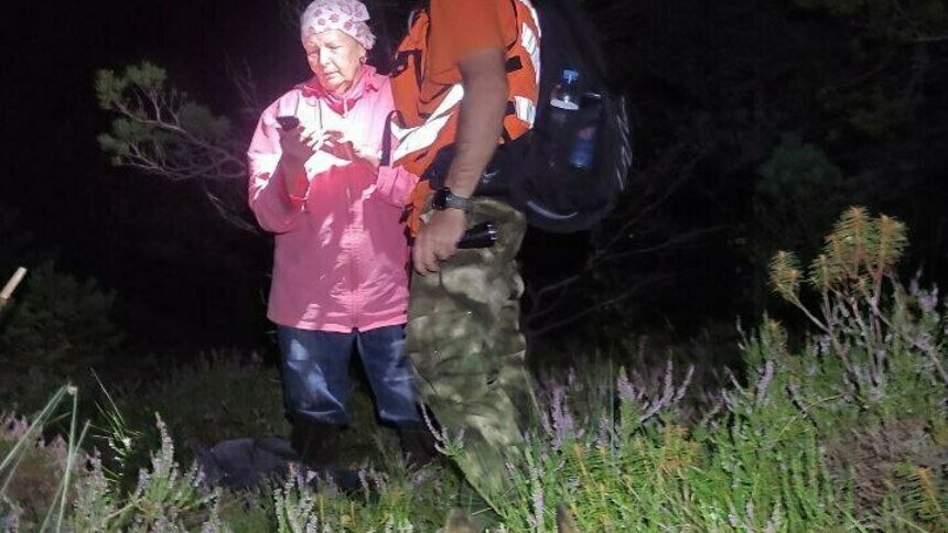 «А в ответ — тишина»: в Зеленоградском районе поисковый отряд спас пенсионерку, которая чуть не угодила в болото - Новости Калининграда | Фото: ПСО «Запад»