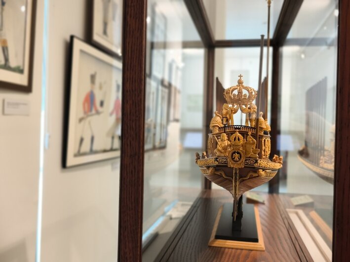 «Последняя эпоха рыцарских войн»: что посмотреть на выставке мундиров XIX века, которая открылась в Музее океана (фото) - Новости Калининграда | Фото: пресс-служба Музея Мирового океана