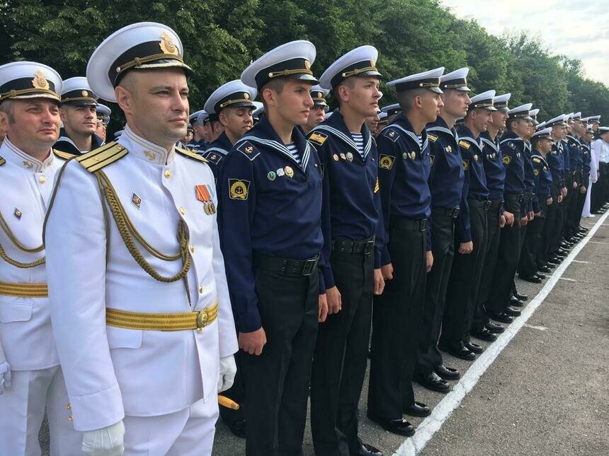 В Калининграде первокурсники военно-морского училища дали клятву на верность Родине   - Новости Калининграда | Фото: пресс-служба Балтфлота