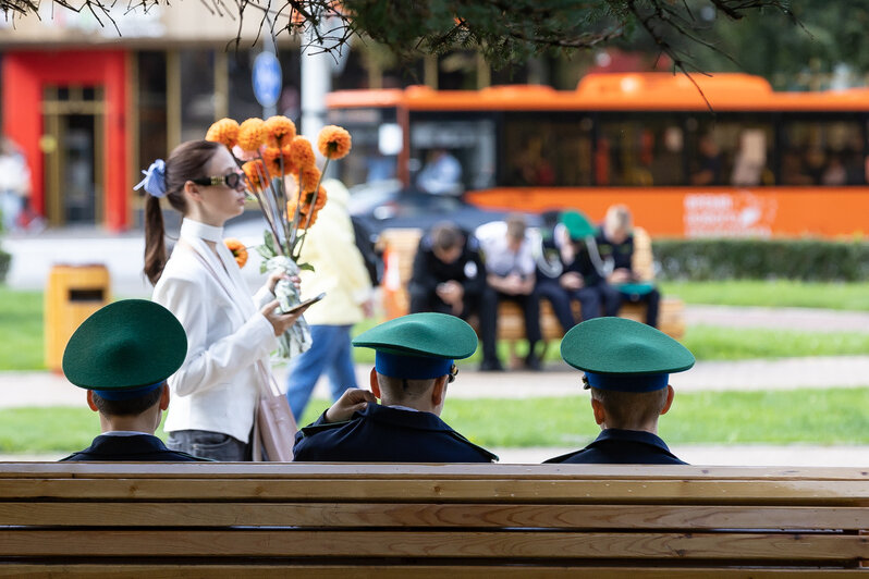 В центре Калининграда прошла акция памяти жертв Беслана (фоторепортаж) | Фото: Александр Подгорчук 