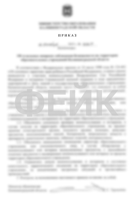 В Калининграде распространяют фейковый приказ минобра о проверке военных, которые якобы приходят в школы - Новости Калининграда | Фото: «Клопс»