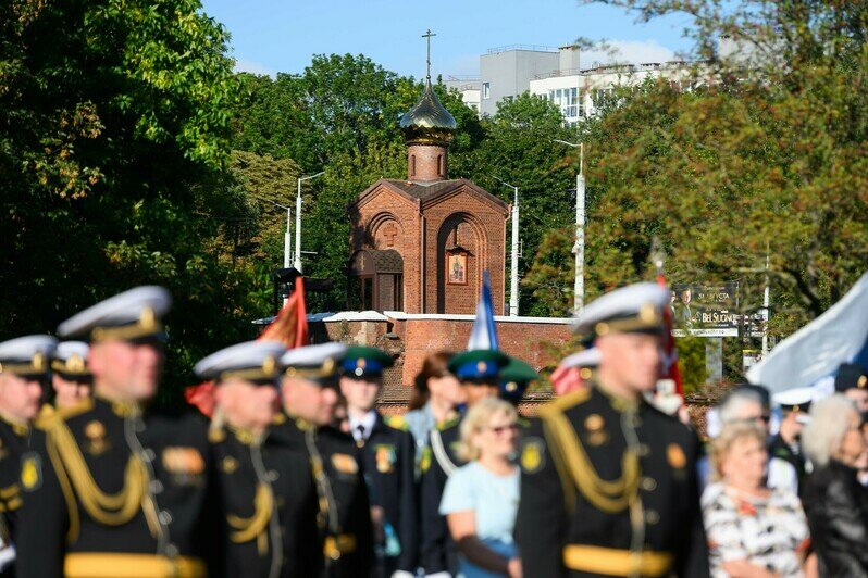 В центре Калининграда открыли «Спасённую Европу» (фото)  | Фото: Александр Мелехов