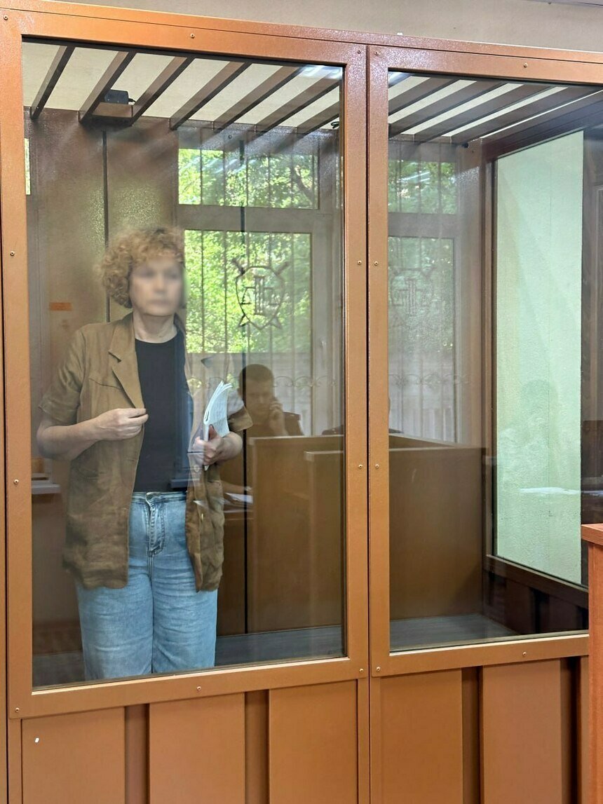 Суд оставил под стражей Марию Бонцлер. | Фото пресс-службы Калининградского областного суда.