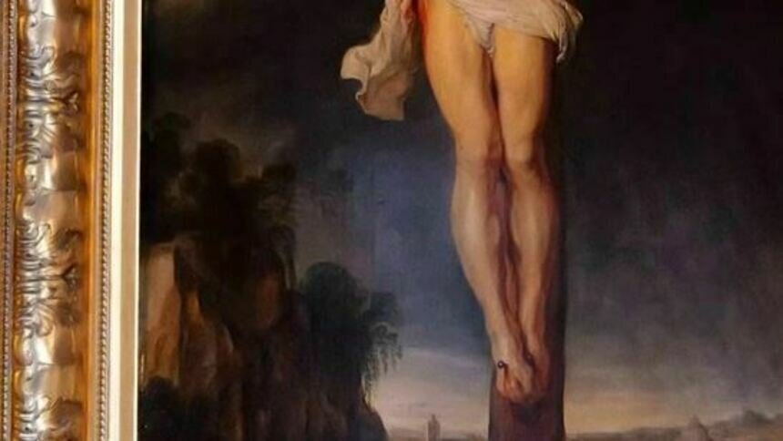 В парижском особняке нашли картину Рубенса, которую считали утраченной с 1613 года - Новости Калининграда | Стопкадр представления картины на странице аукционного дома Osenat в Youtube