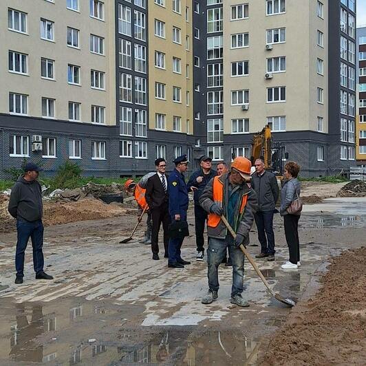 Прокуратура вновь попросила «Акфен» ускорить строительство ЖК на Елизаветинской - Новости Калининграда | Фото: пресс-служба прокуратуры Калининградской области
