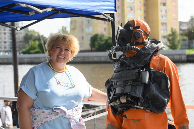 Гребная регата и оркестр на теплоходе: как в Калининграде прошёл водный праздник | Фото: пресс служба ММО