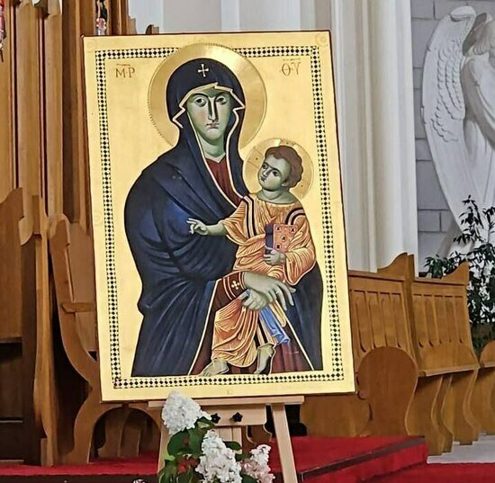В Калининград прибудет чудотворная икона, которую Папа Римский подарил российским католикам   - Новости Калининграда | Фото: Римско-католический приход св. Адальберта Калининграда
