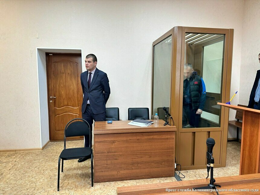 Полицейский задержан, допрошен и помещён в следственный изолятор  | Фото: пресс-служба Калининградского областного суда