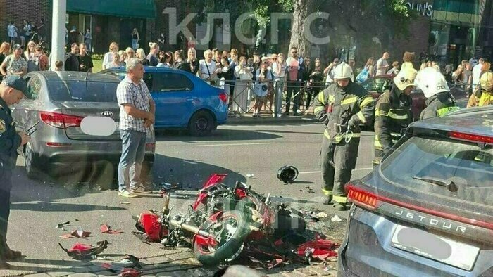 Место ДТП. | Фото: очевидец